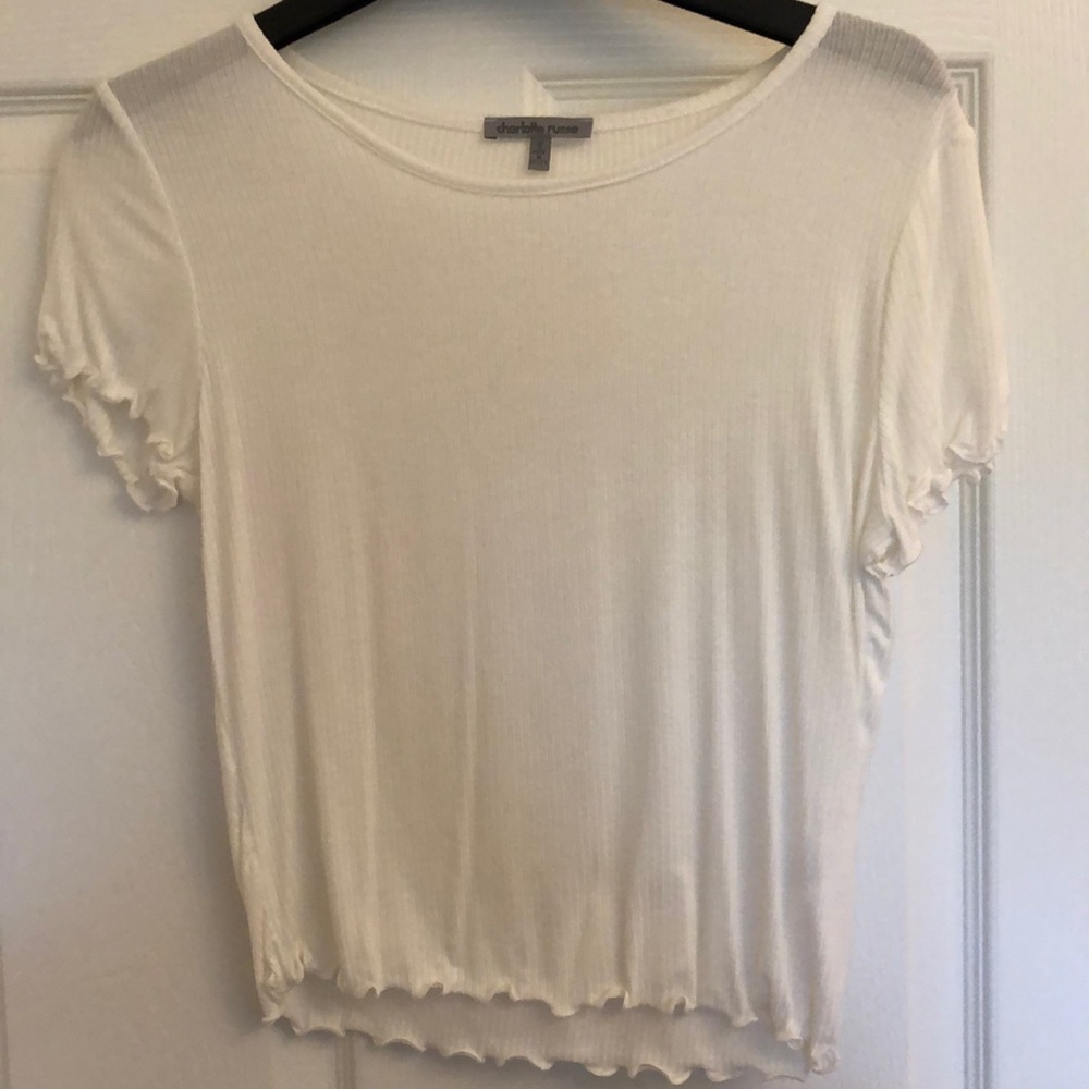 White top S ribbed